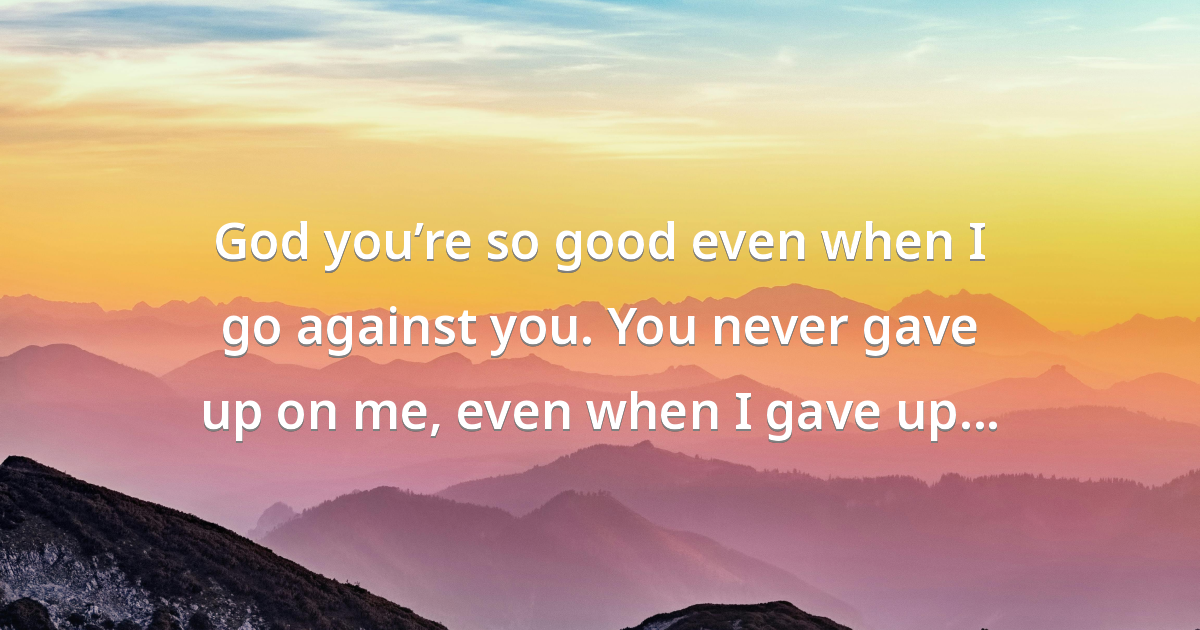 Prayer image
