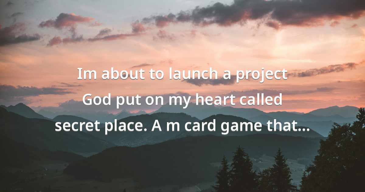 Prayer image