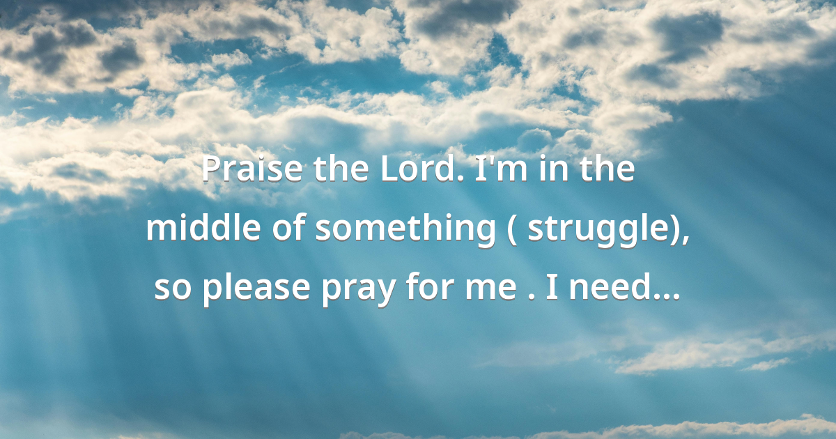 Prayer image