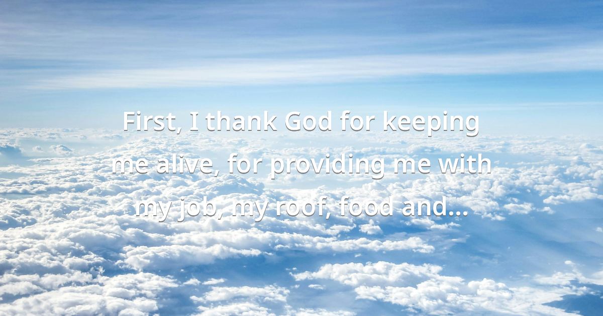 Prayer image