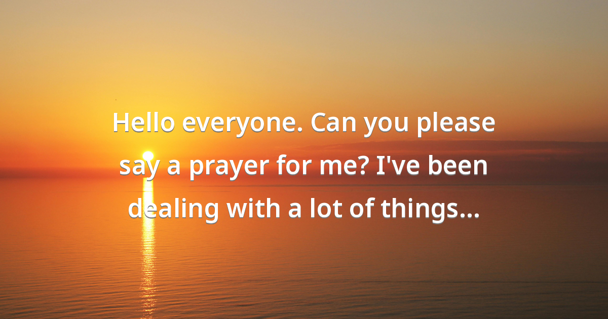 Prayer image