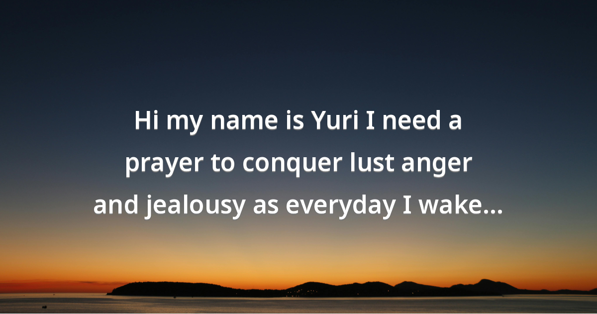 Prayer image
