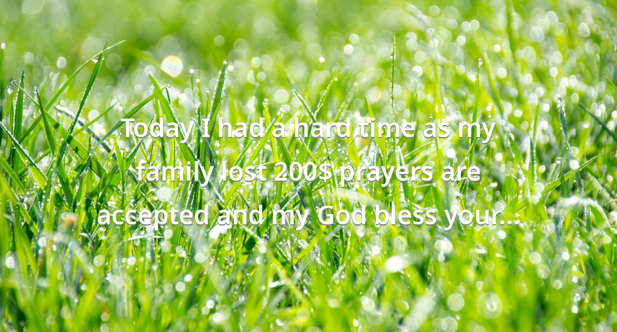 Prayer image