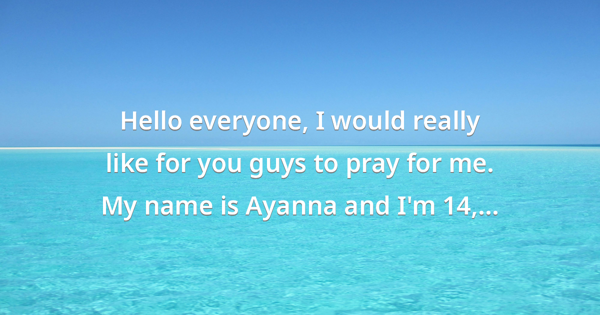 Prayer image
