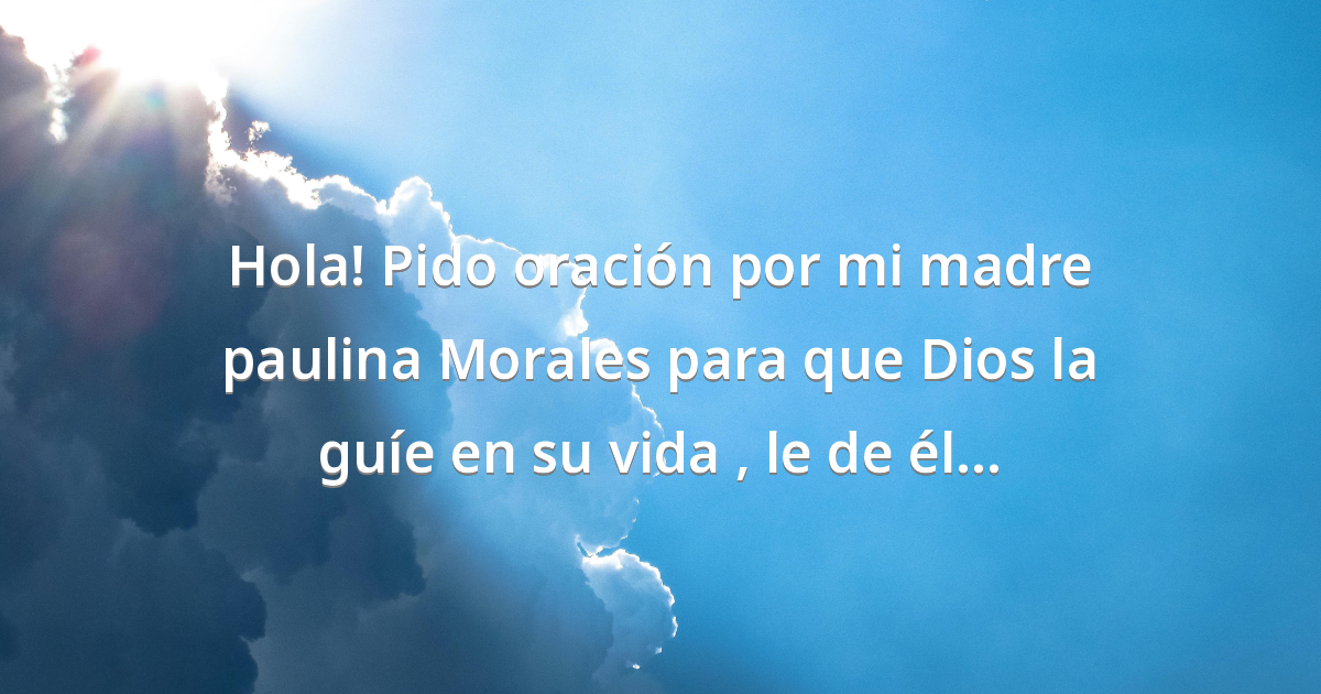 Prayer image