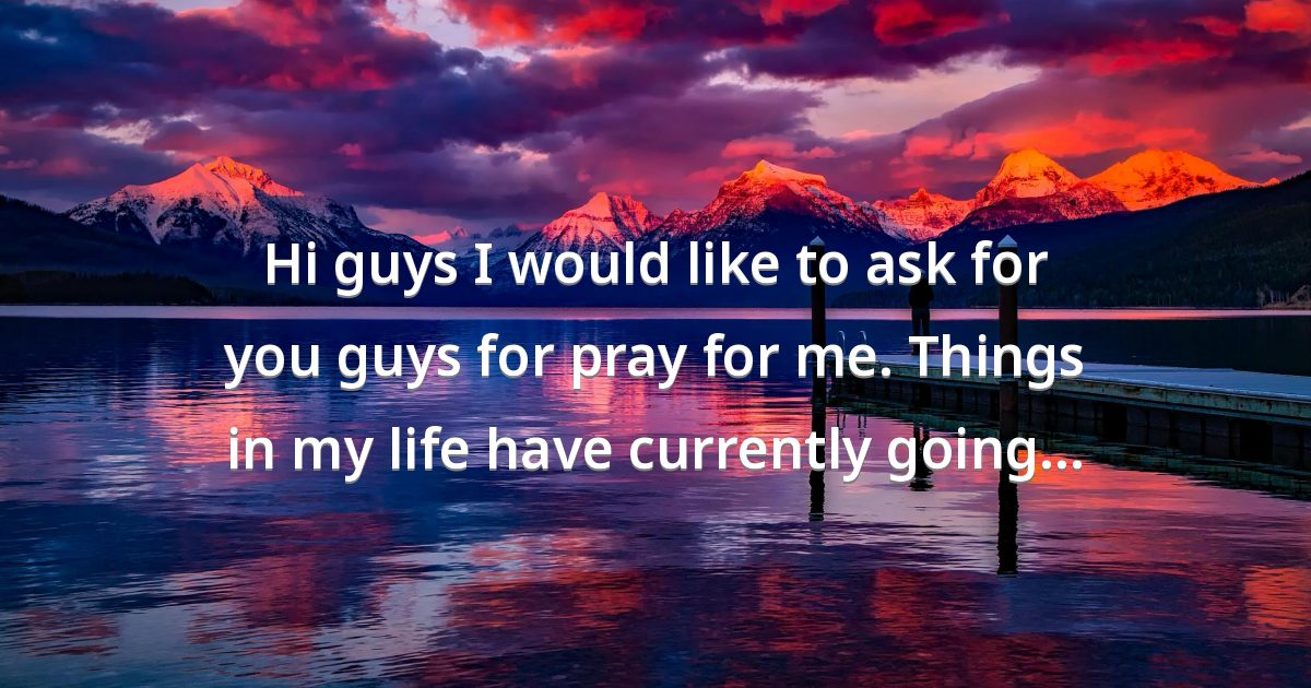 Prayer image