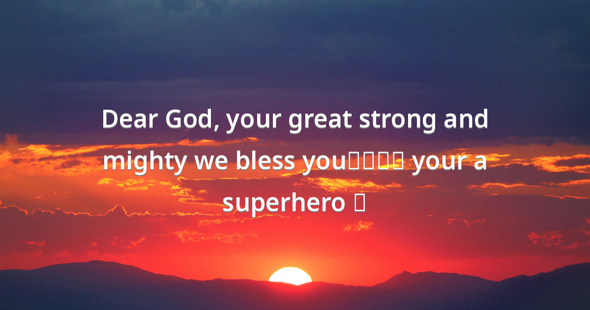 Prayer image