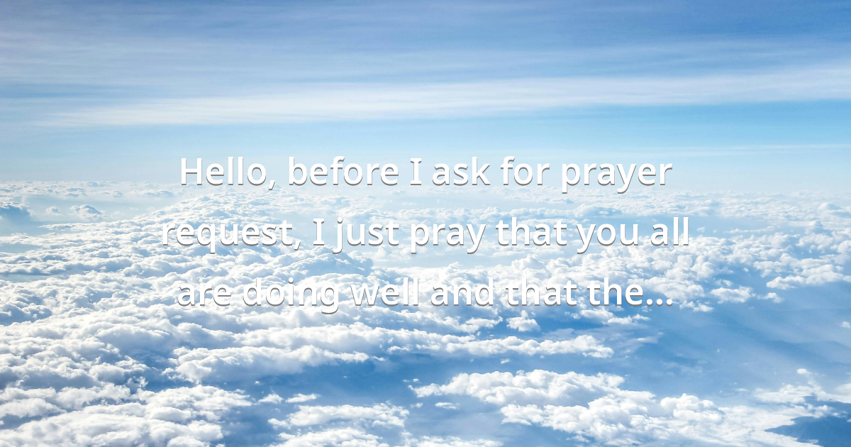 Prayer image