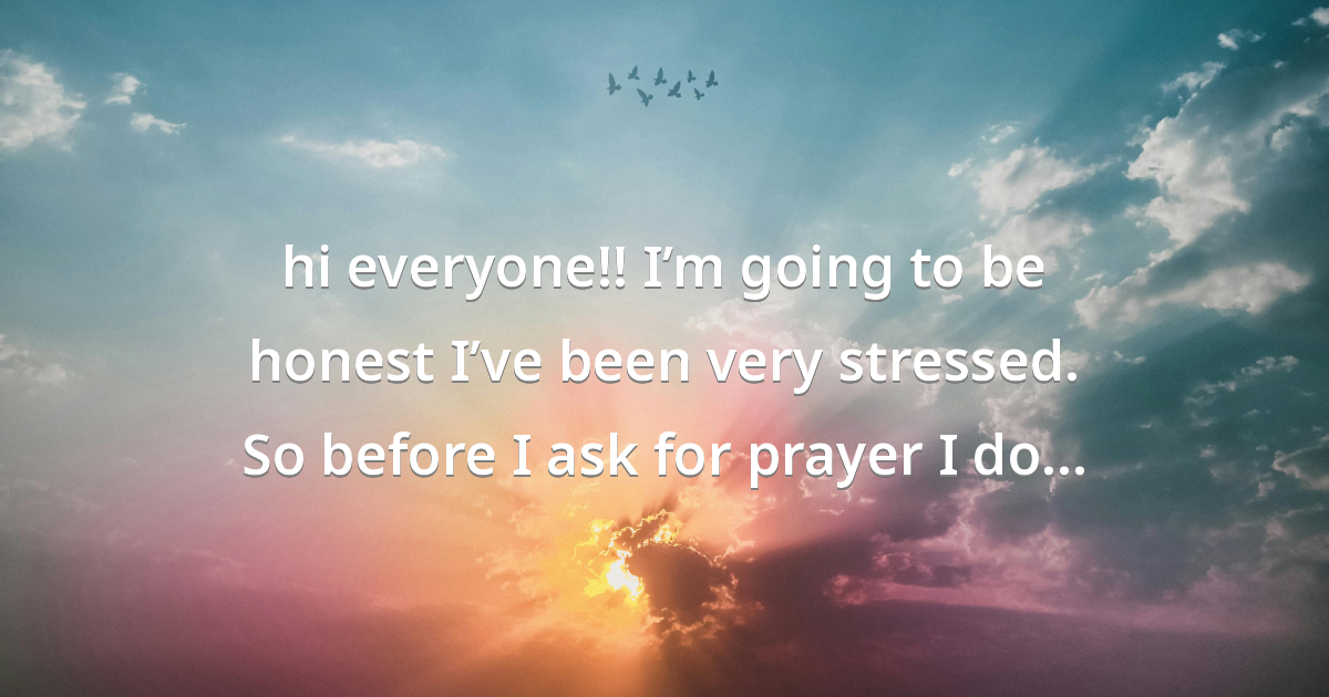 Prayer image
