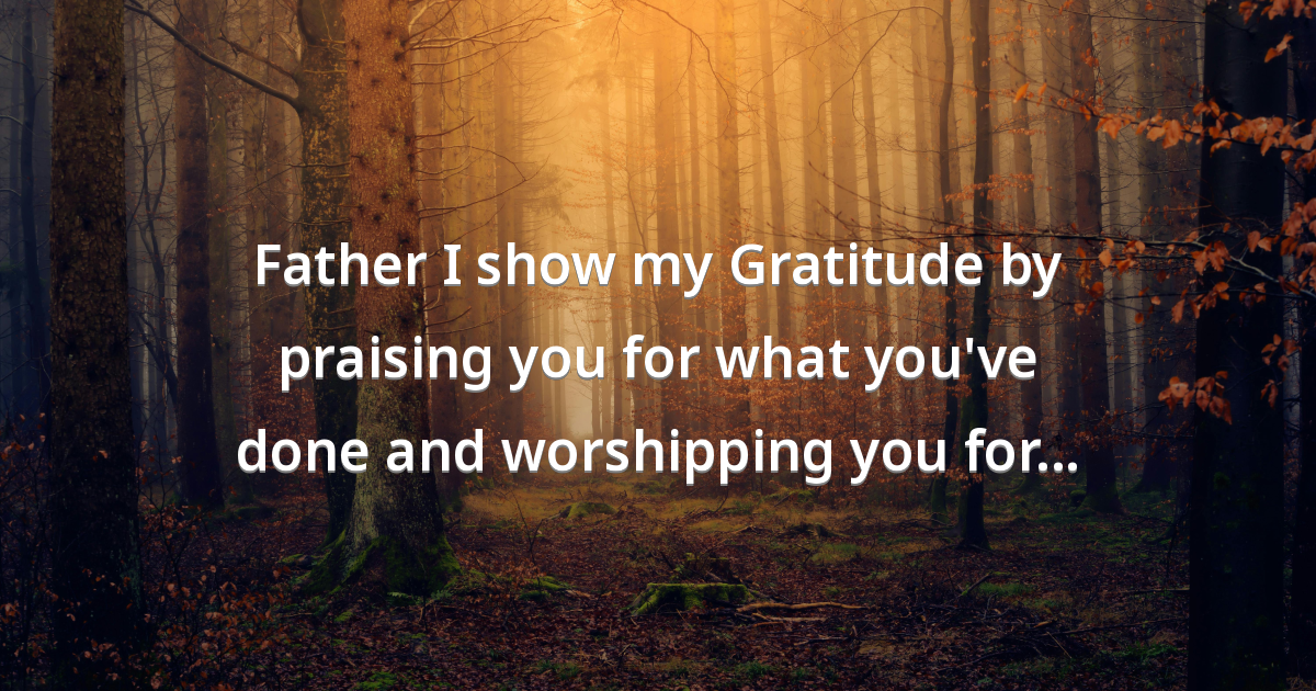 Prayer image