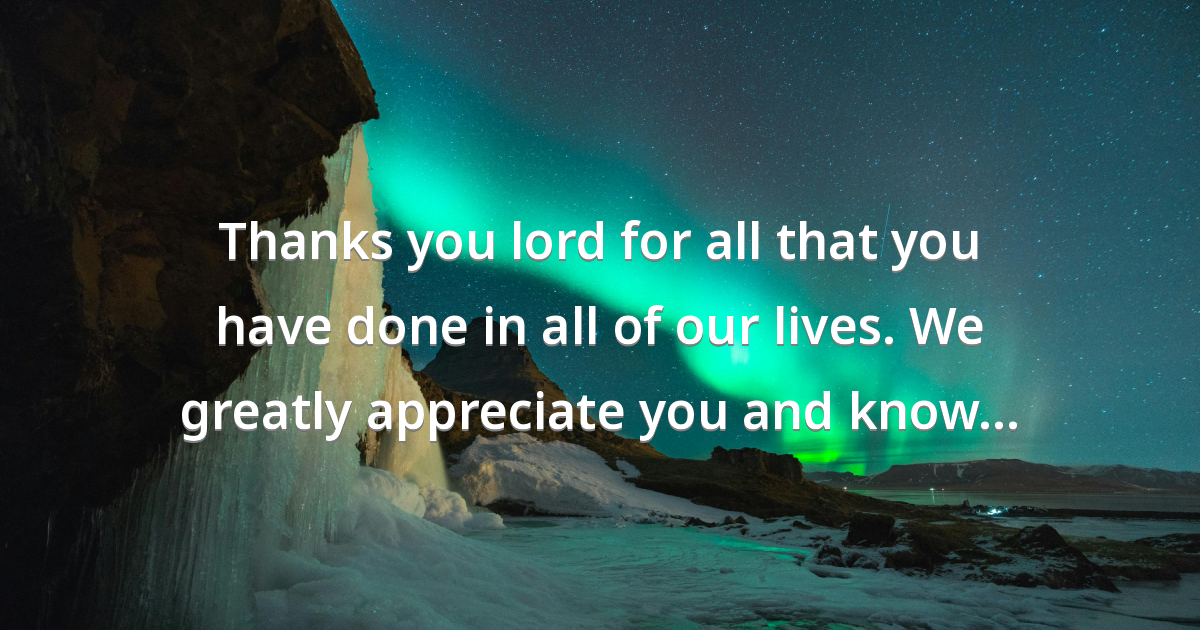 Prayer image