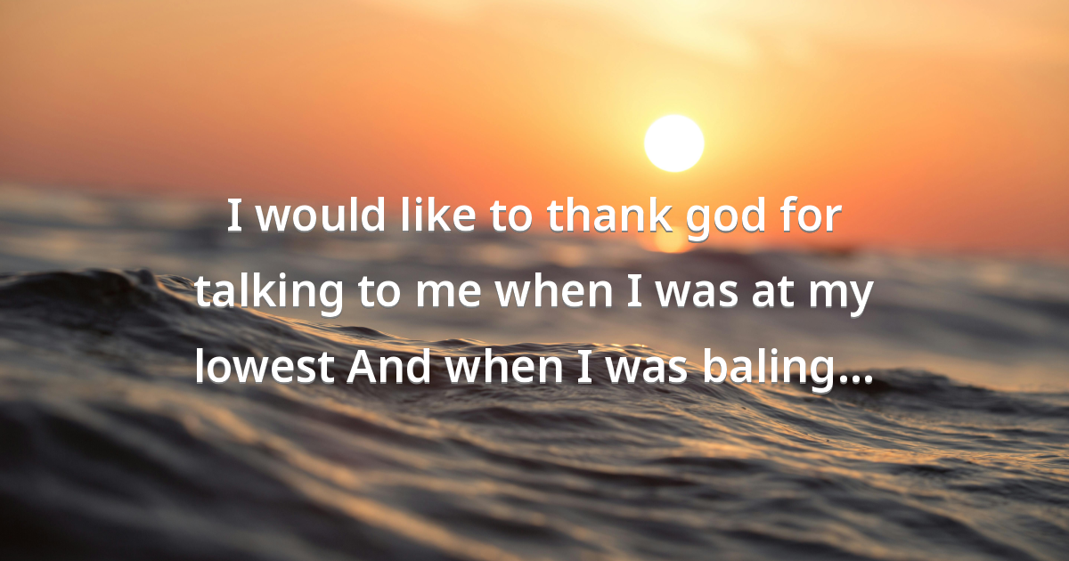 Prayer image