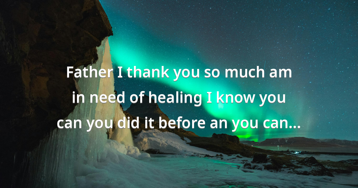 Prayer image