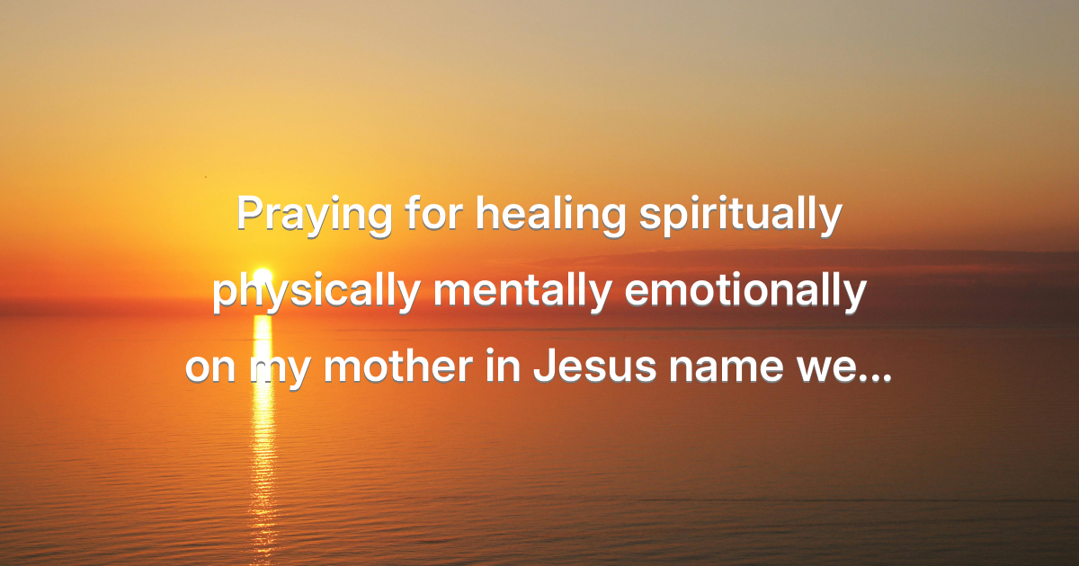 Prayer image