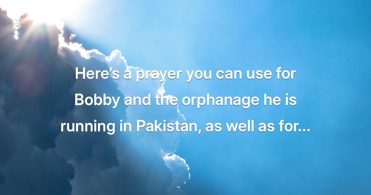 Prayer image