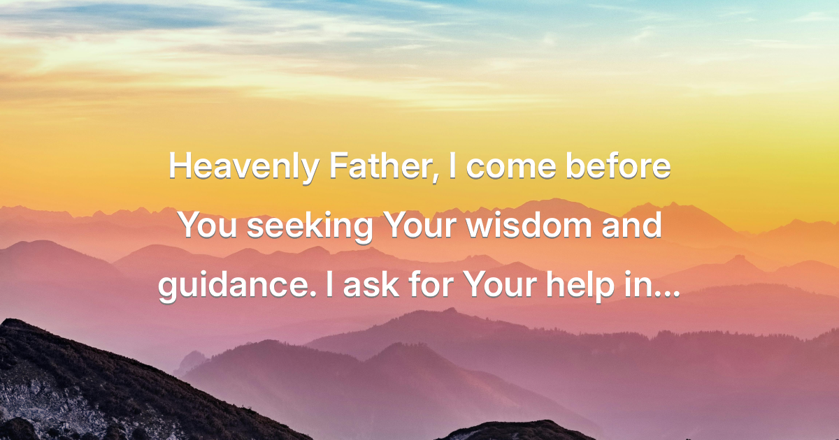 Prayer image
