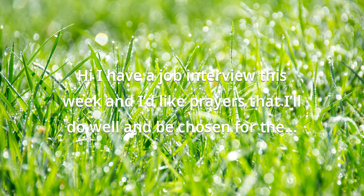 Prayer image