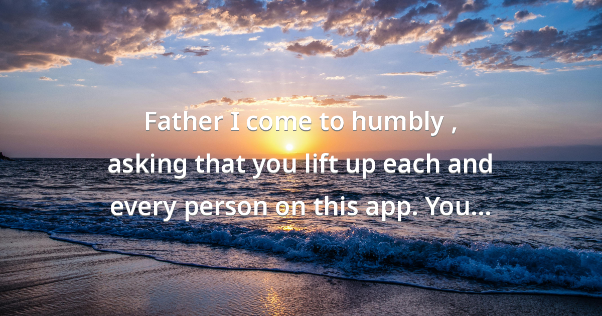 Prayer image