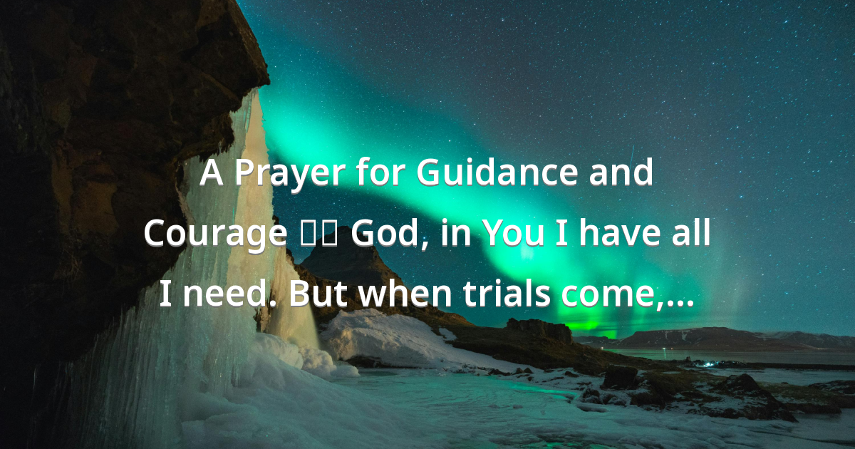 Prayer image
