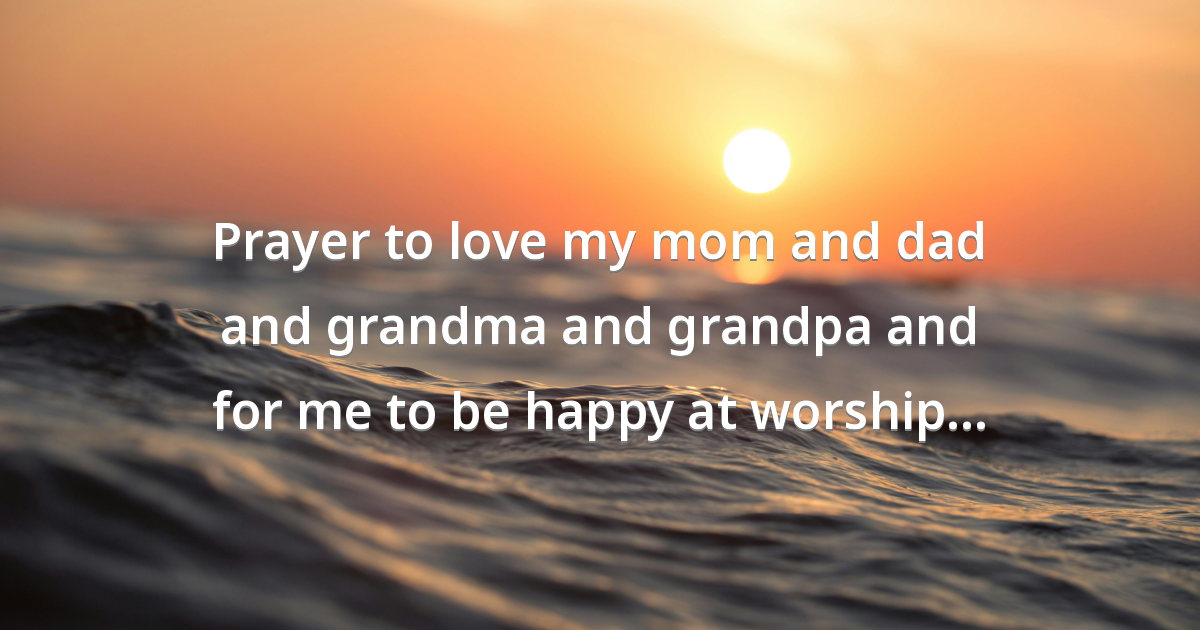 Prayer image