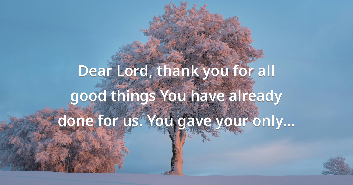 Prayer image
