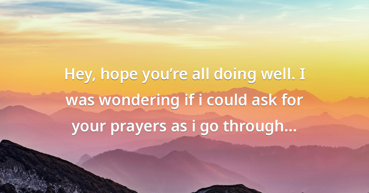 Prayer image