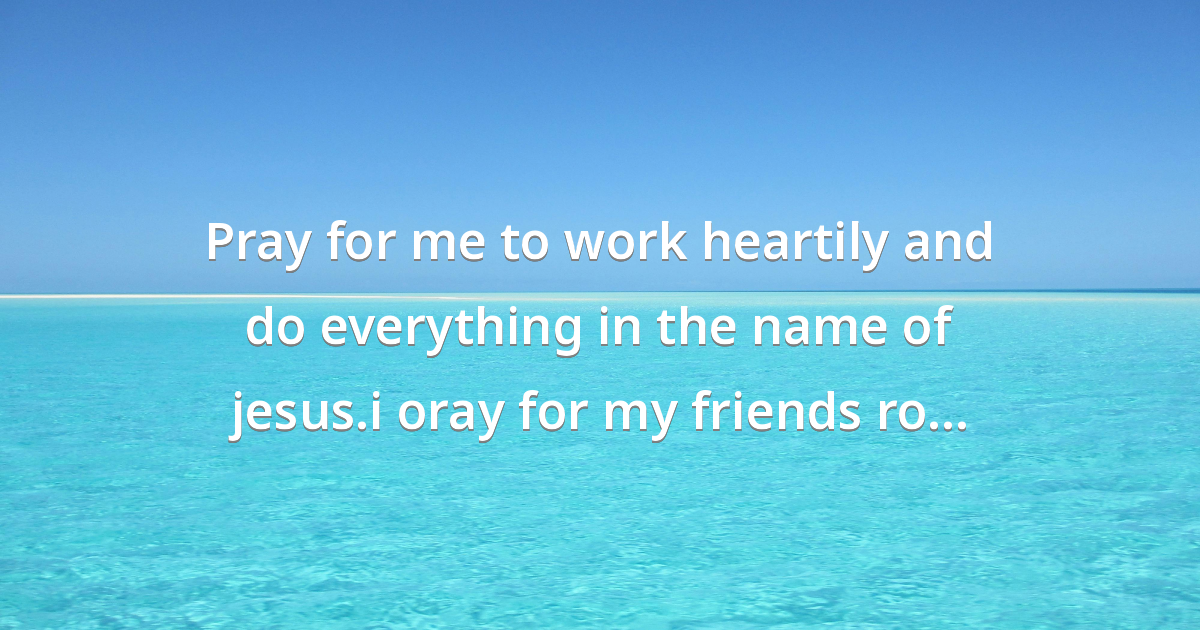 Prayer image