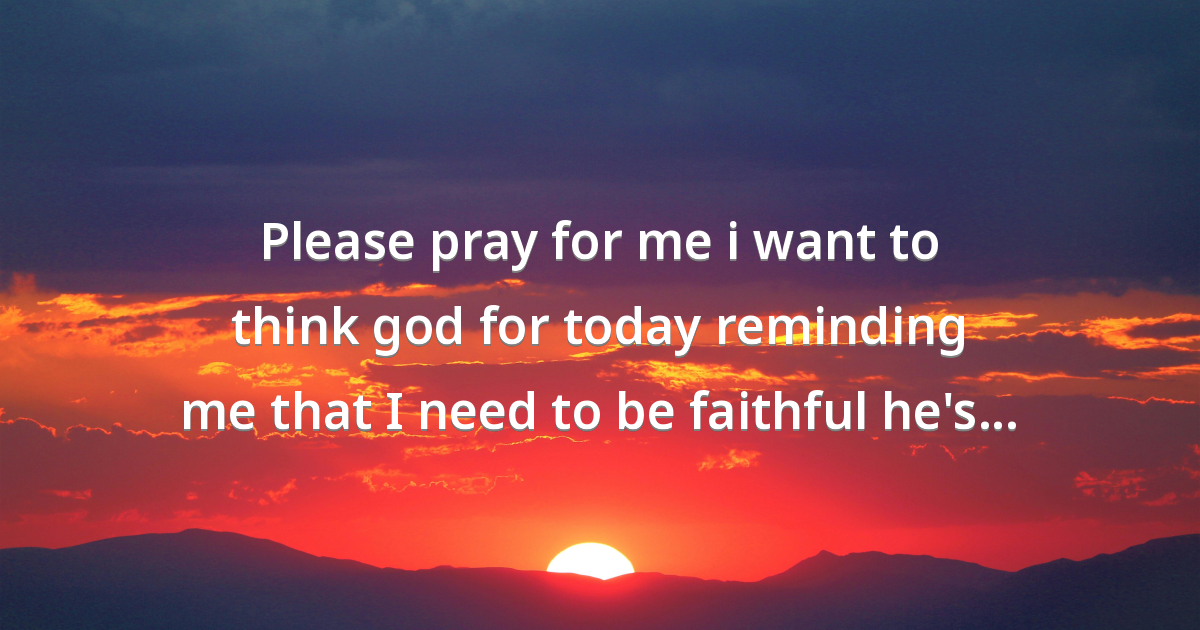 Prayer image