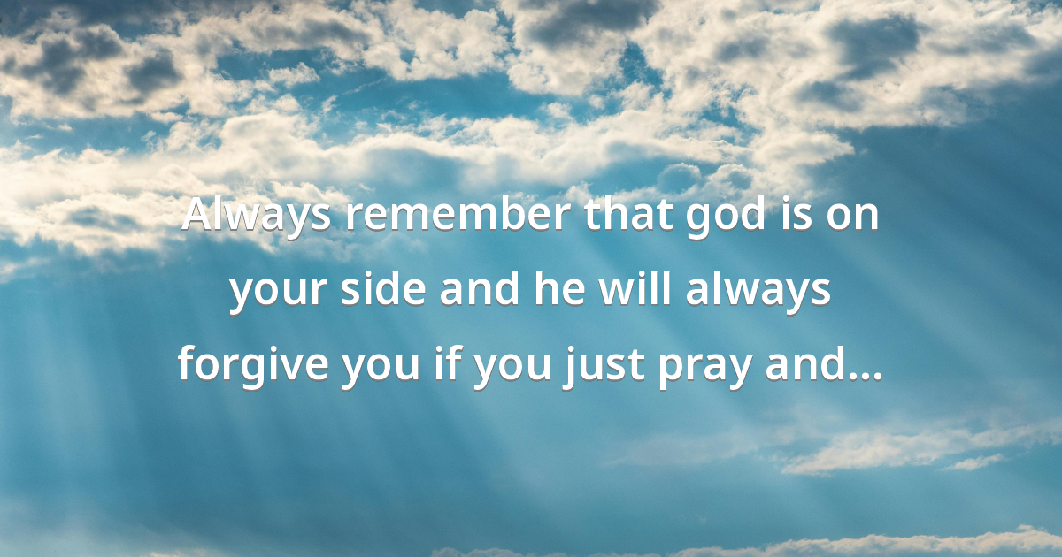 Prayer image