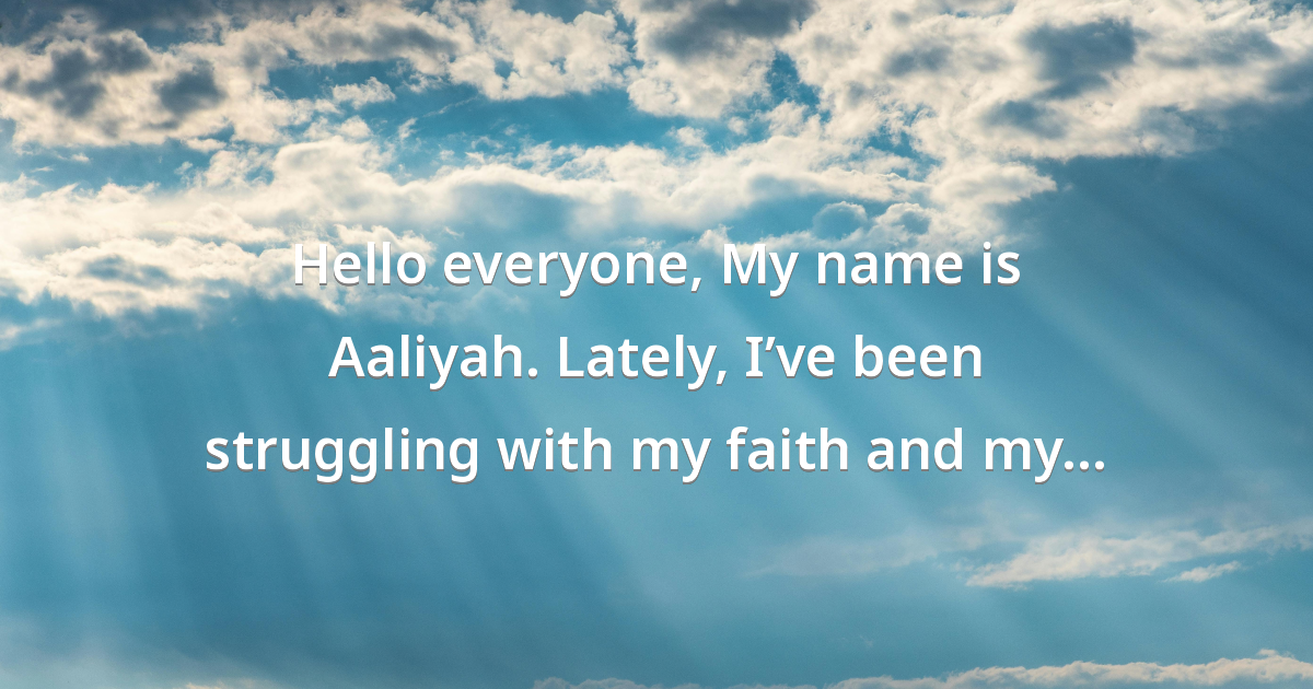 Prayer image