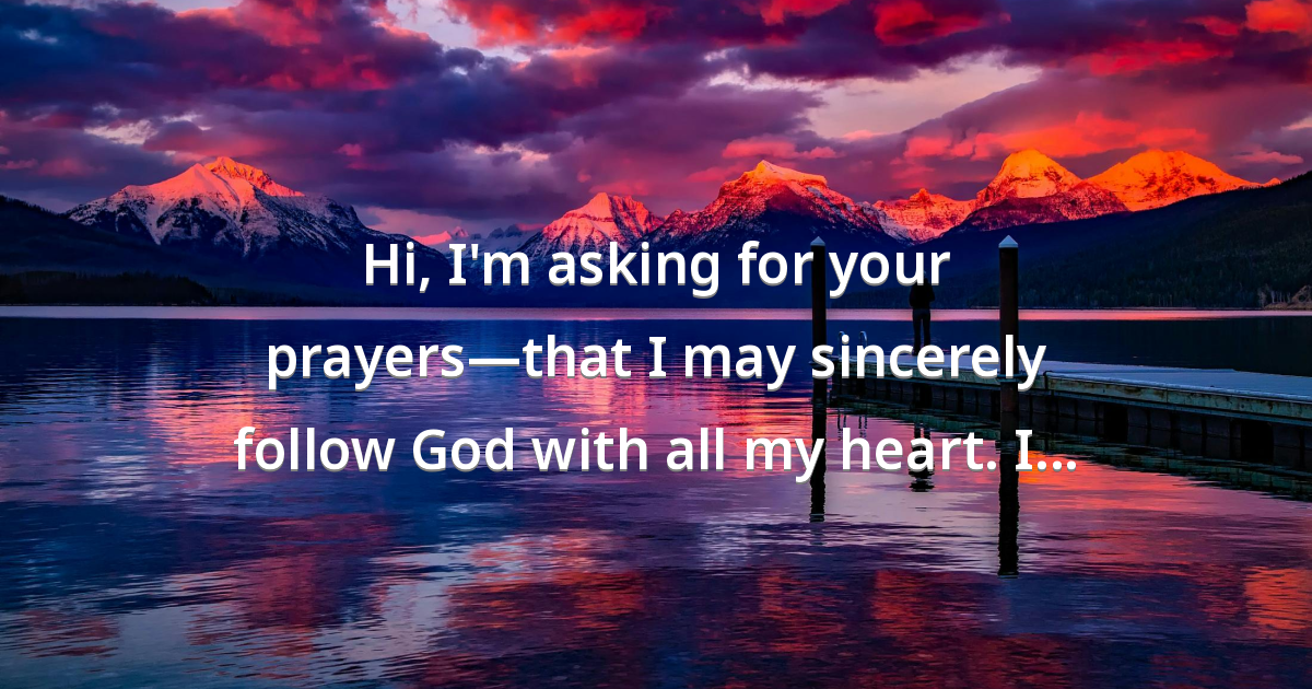 Prayer image