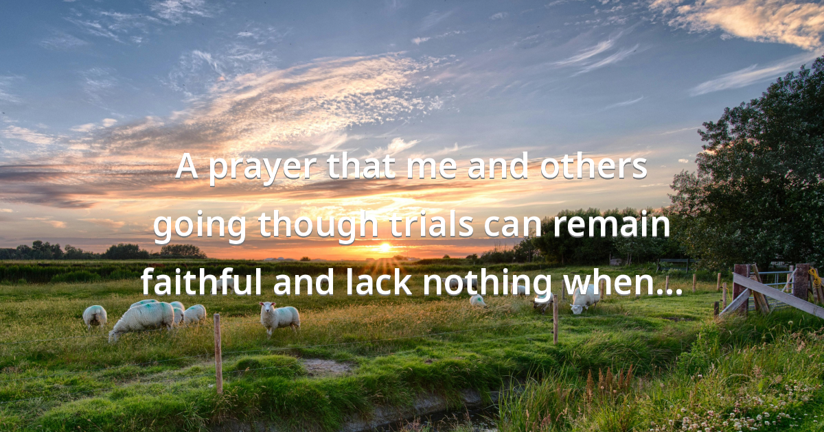 Prayer image