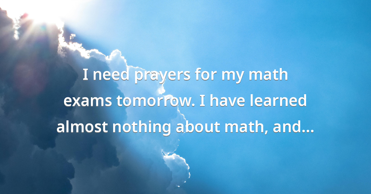 Prayer image