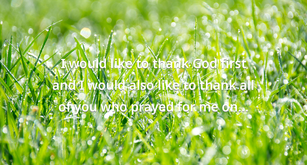 Prayer image