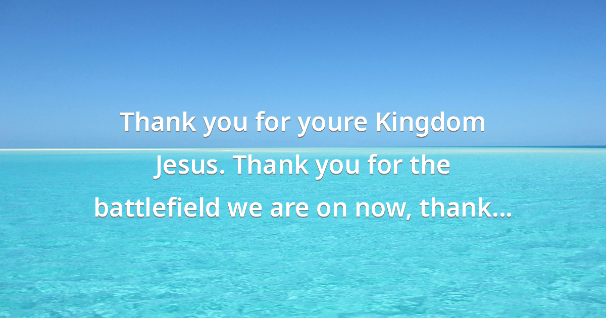 Prayer image