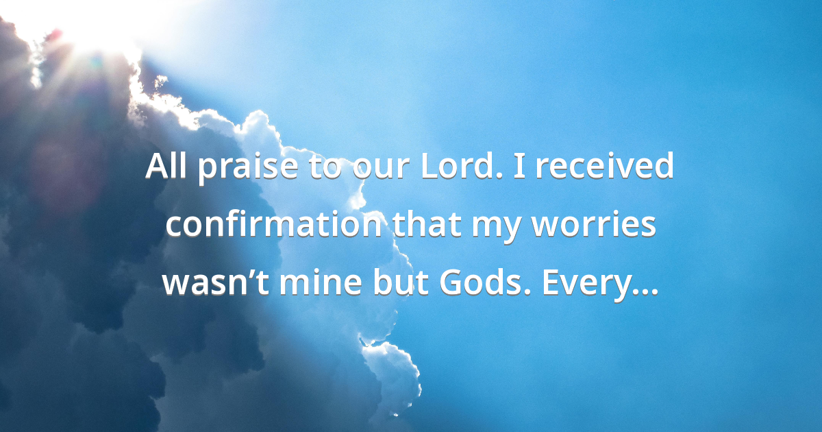 Prayer image