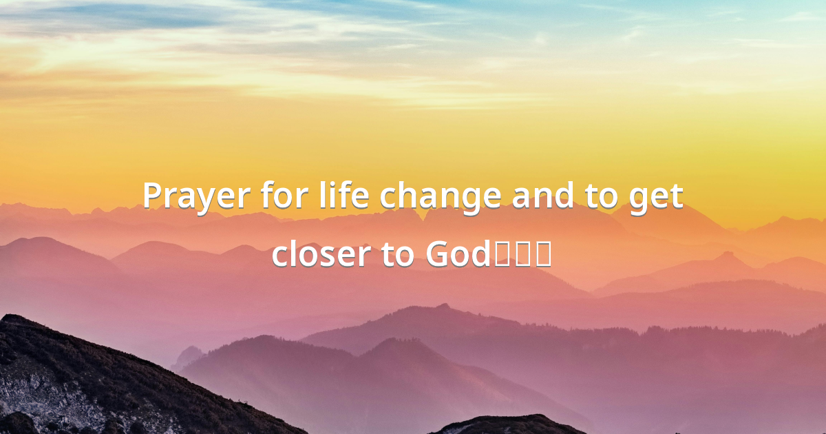Prayer image