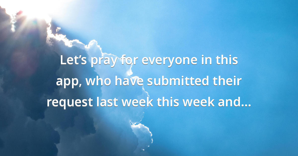 Prayer image