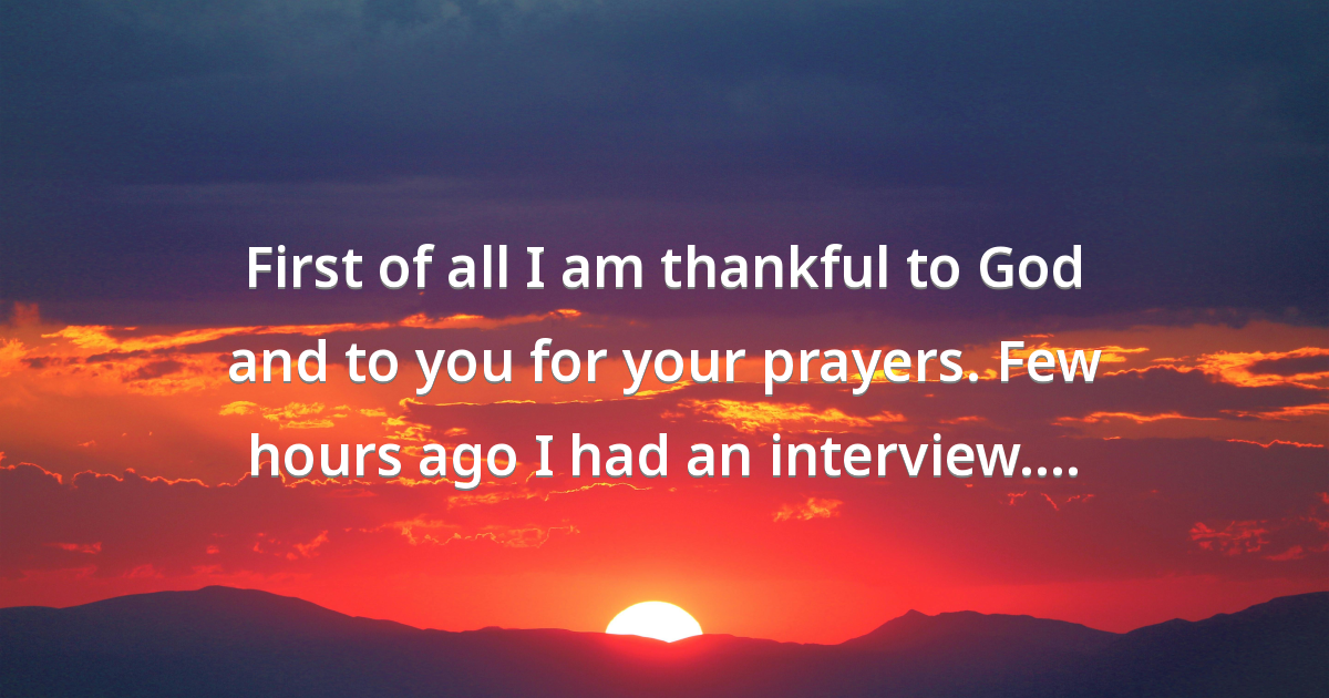 Prayer image