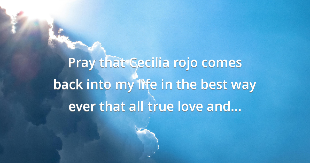Prayer image
