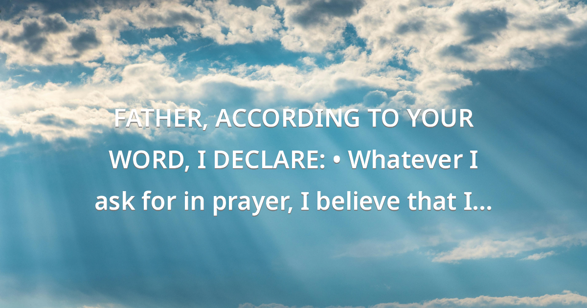 Prayer image