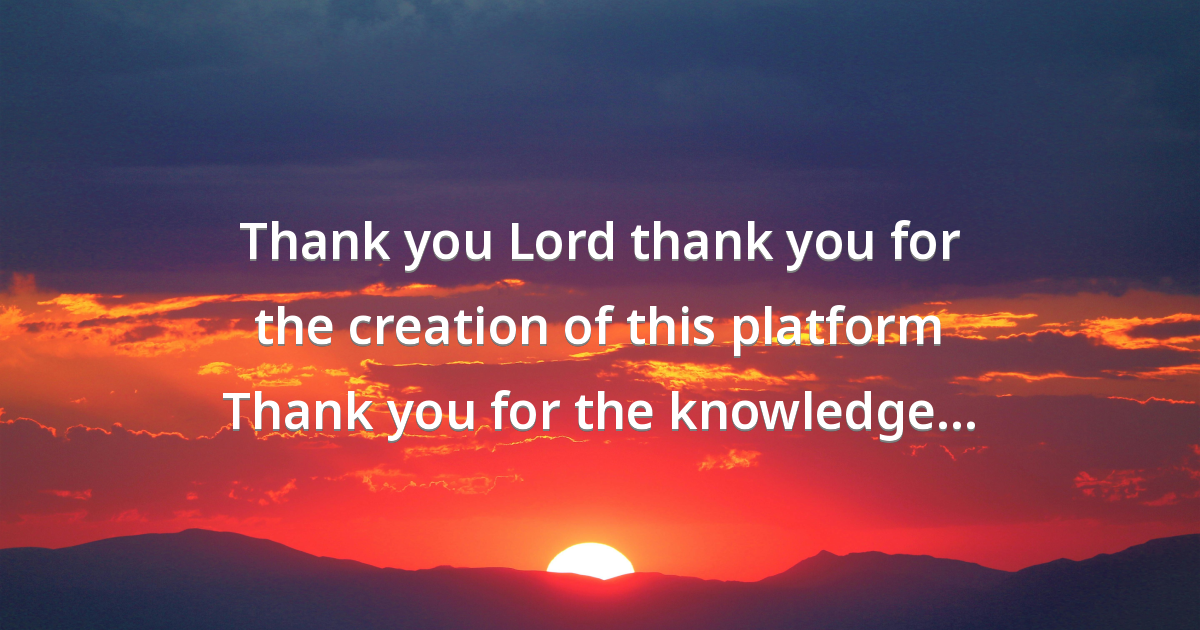 Prayer image