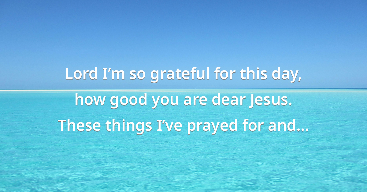 Prayer image