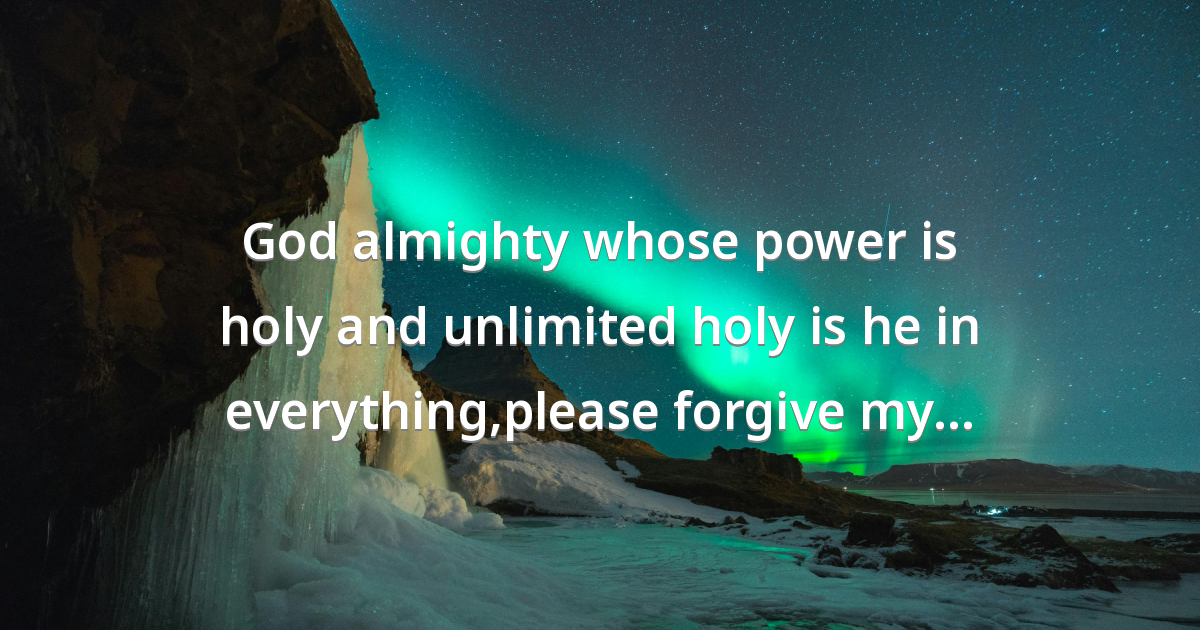 Prayer image